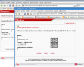 Veja estas telas, não são o site do Bradesco !