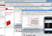 Páginas falsas, vejam as URLs, nenhuma é do Bradesco.