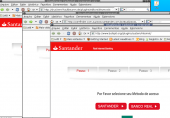 Esta semana temos muitas telas falsas do #Santander, tomem cuidado !