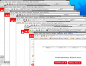 Várias páginas falsas, vejam as URLs. Não é do #Santander.