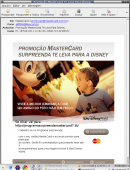 Este e-mail é falso !! Se clicar não vai para o site do mastercard.