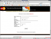 Site falso do mastercard, nunca digite seus dados assim !!