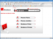 Tela falsa ! Veja a URL não é do Bradesco !
