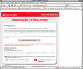 Esta tela vai fazer você pegar um cavalo de troia. Nao é do #Santander.
