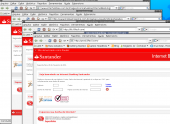 Todas falsas, vejam as URLs, não é do #Santander.