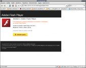 Nunca abaixe o flash se não for da Adobe ! URL http://get.adobe.com/br/flashplayer/