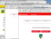 Mais telas falsas, é fácil, vejam as URLs.