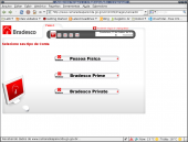 Veja a URL na imagem, orgão publico go.gov.br, servidor sem a segurança devida ! Não é o site do Bradesco.