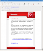 É absurdo o texto deste e-mail, cuidado não caia neste golpe ! SE clicar vai para uma página falsa do Bardesco.