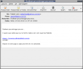 Leia este e-mail, se clicar pega um cavalo de tróia.