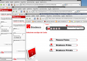 Algumas telas falsas. Importante sempre verifique a URL. Não são do Bradesco.