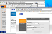 Itau e Visa, cuidado, veja a URL não são verdadeiras !