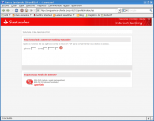 Tela falsa do Santander, veja a URL !!