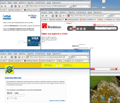 Vejam estas telas, todas falsas, observe as URL, não tem relação com os bancos em questão.