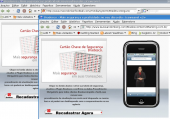 Vejam estas URLs, caso clique em algum e-mail, observe sempre a URL, não é o site do Bradesco.