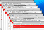 9 telas falsas, em 3 horas !! Não é do #Santander.